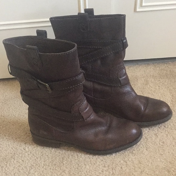 Franco Sarto Shoes - Franco Sarto Brown Boots, Sz 9